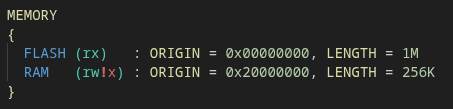 Excluded attributes and flags in red Excluded attributes and flags in red